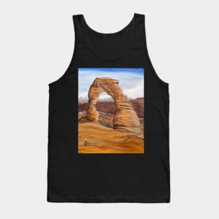 Delicate arch stone formation Tank Top